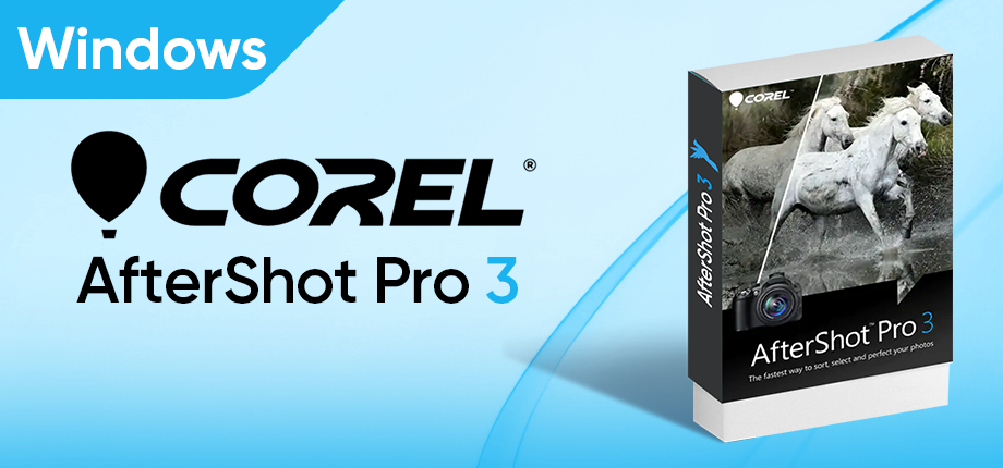 Code kích hoạt Corel AfterShot Pro 3 (Windows)